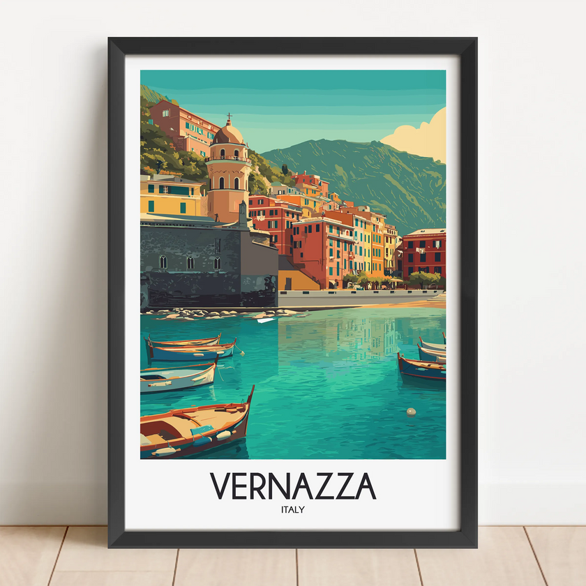 Vernazza Destination Art Gift
