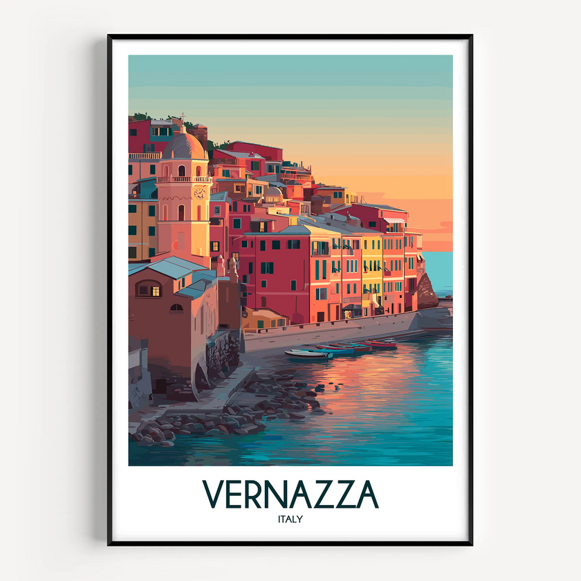 Vernazza Destination Art Gift