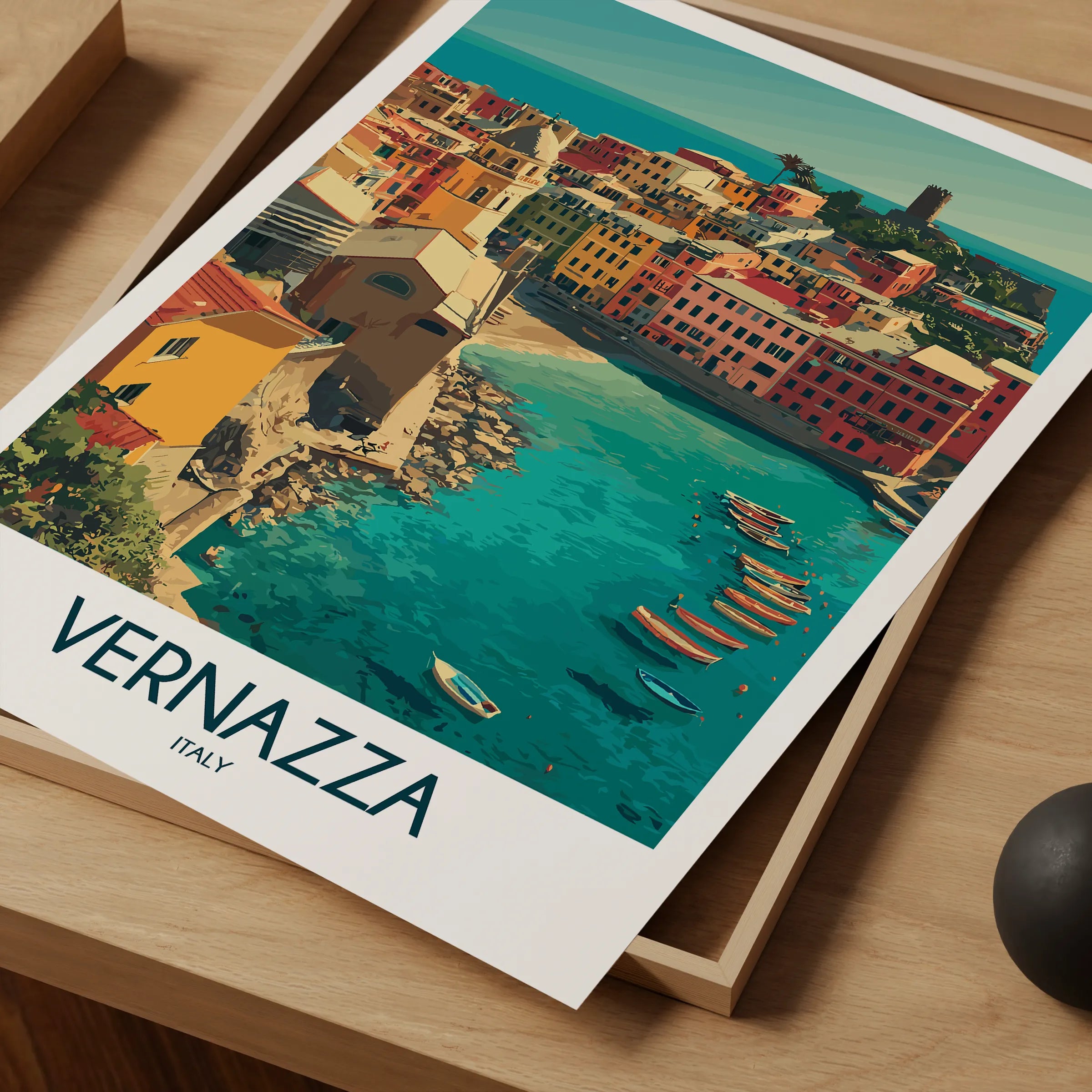 Vernazza Souvenir Poster Print