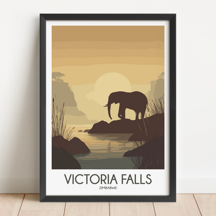 Victoria Falls Destination Art Gift