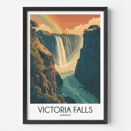 Victoria Falls Destination Art Gift