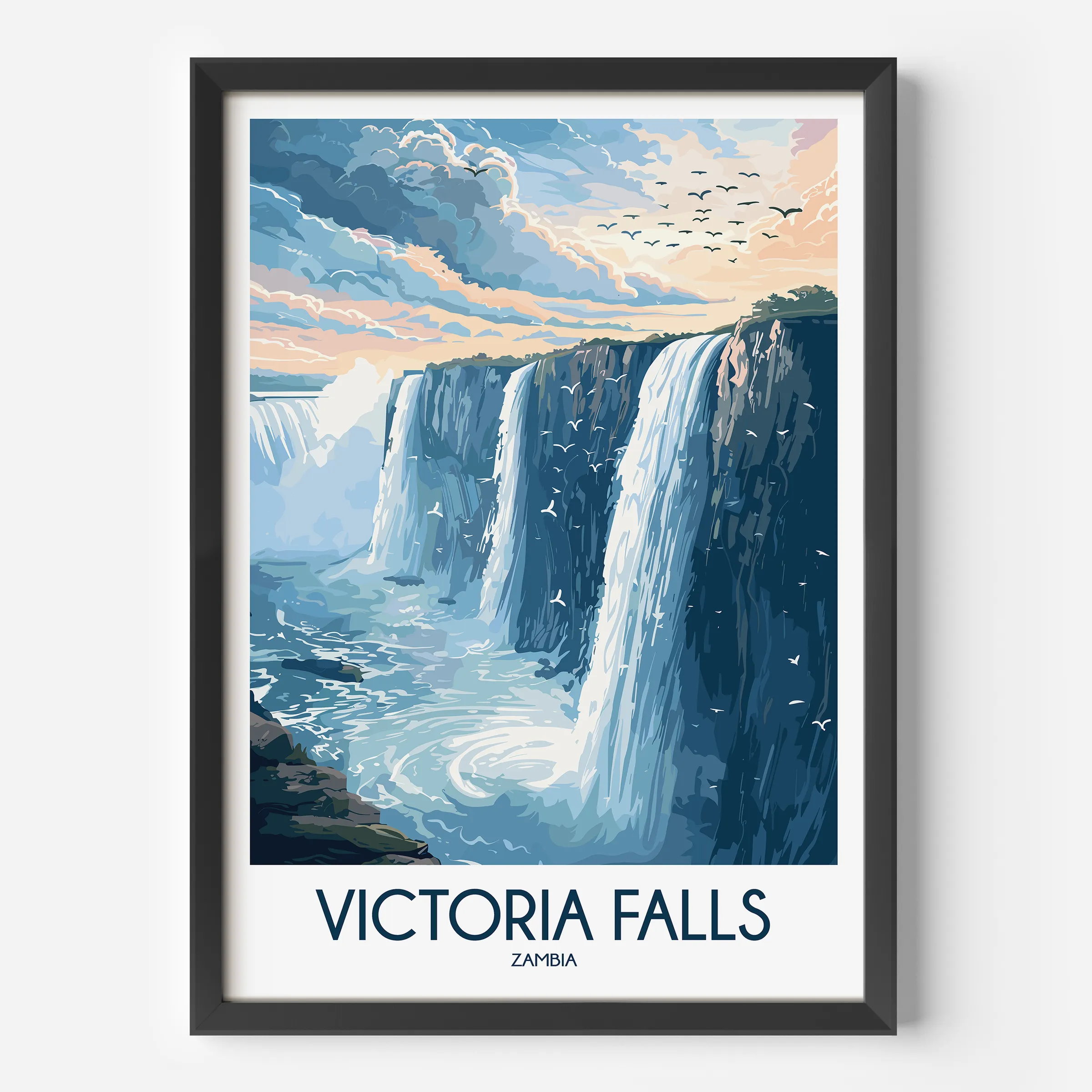 Victoria Falls Destination Art Gift