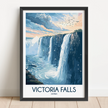 Victoria Falls Scenic Landscape Art