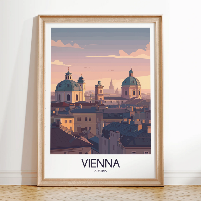 Vienna Destination Art Gift