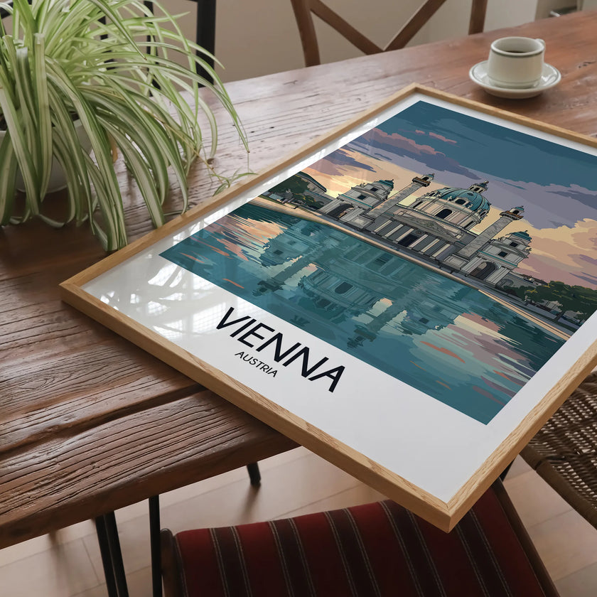 Vienna Destination Art Gift
