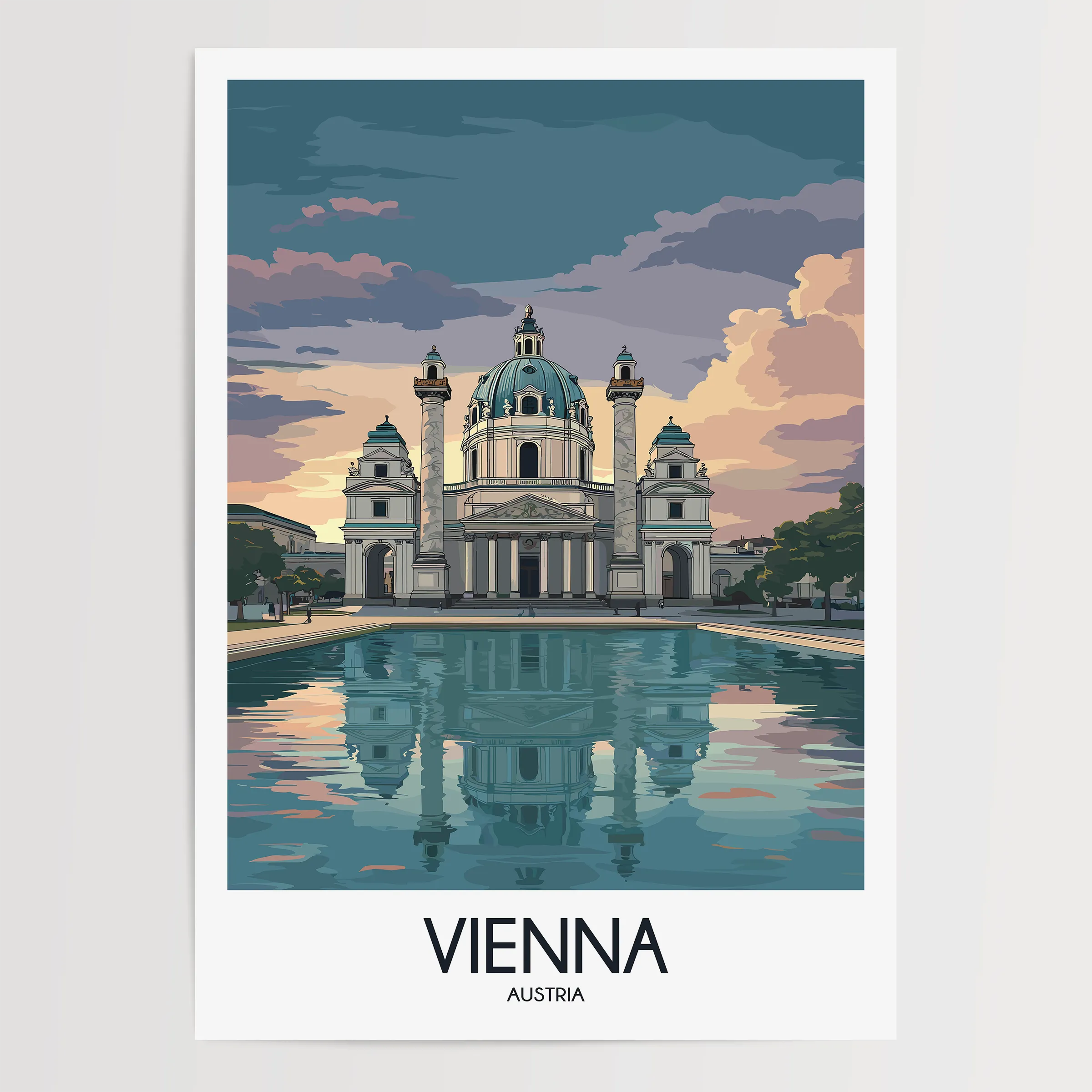 Vienna Home Office Decor