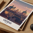 Vienna Modern Travel Poster
