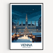 Vienna Retro Travel Illustration