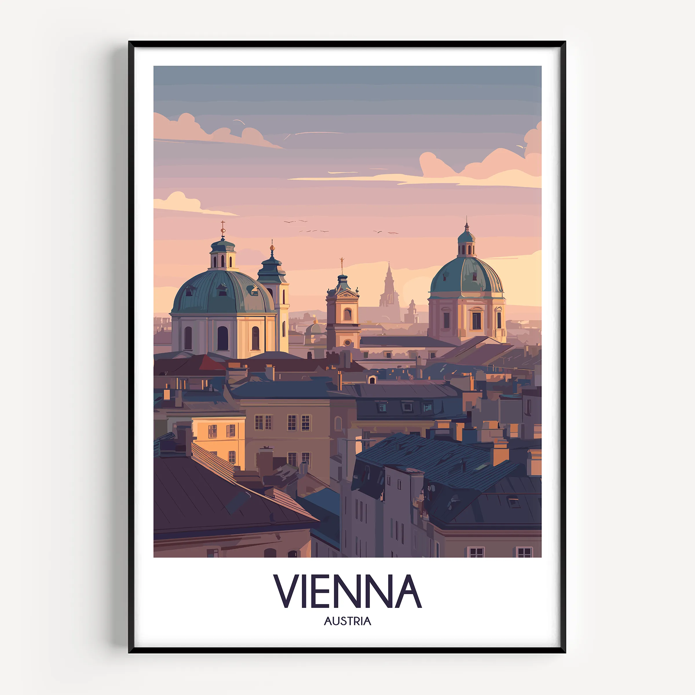 Vienna Souvenir Poster Print