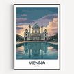 Vienna Souvenir Poster Print