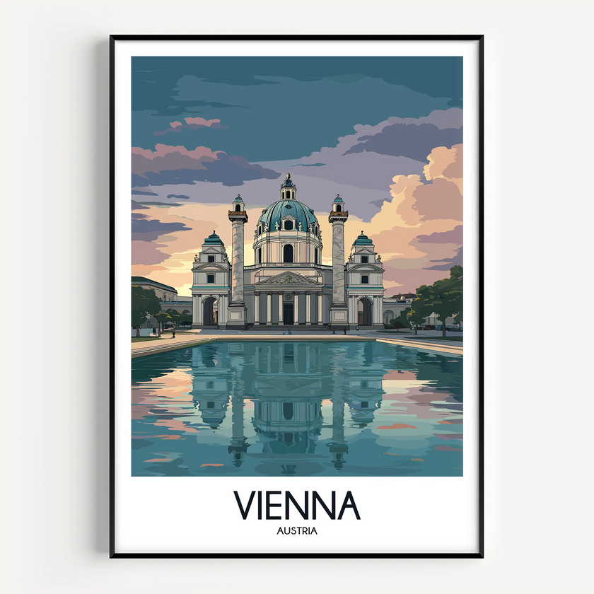 Vienna Souvenir Poster Print
