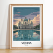 Vienna Vintage Style Print