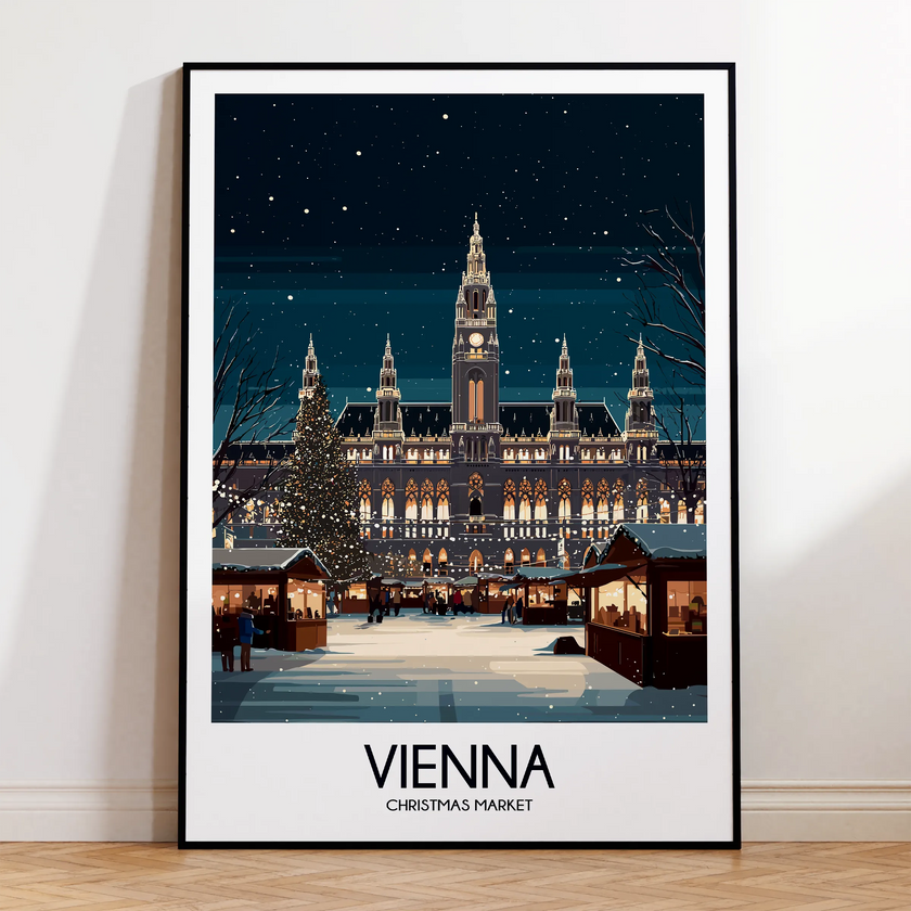 Vienna Vintage Style Print