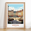 Warsaw Souvenir Poster Print