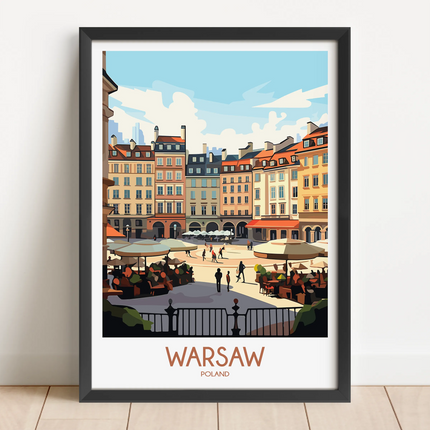 Warsaw Travel Memory Gift