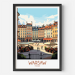 Warsaw Vintage Style Print