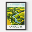 Warwickshire Destination Art Gift