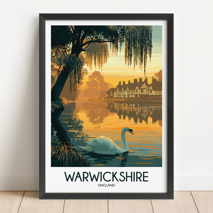 Warwickshire Minimalist Wall Art