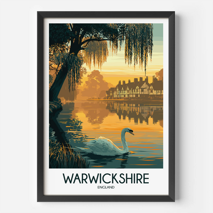 Warwickshire Travel Memory Gift