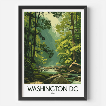Washington Dc Minimalist Wall Art