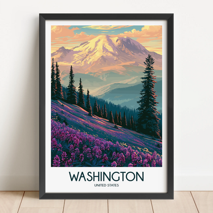 Washington Souvenir Poster Print