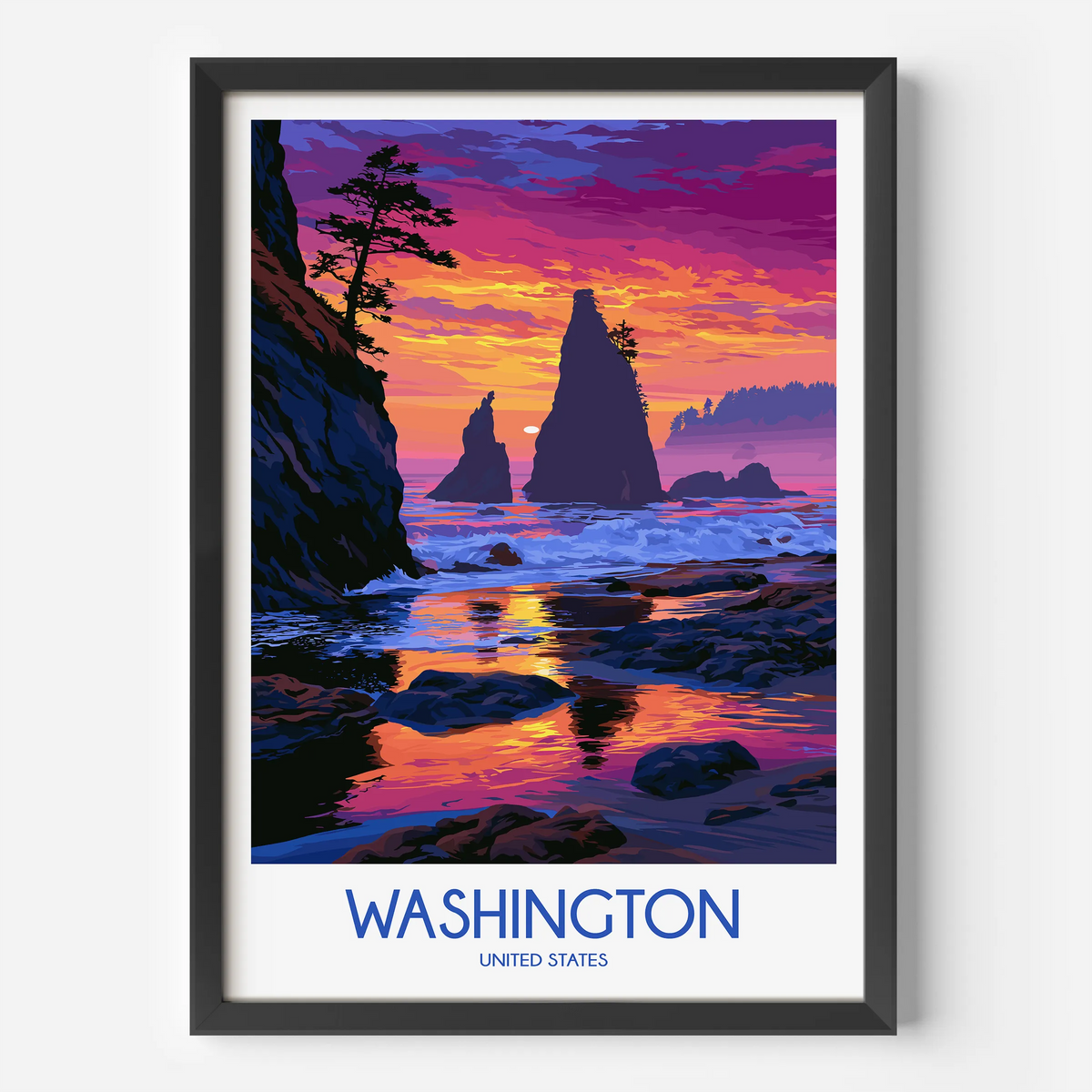 Washington Souvenir Poster Print