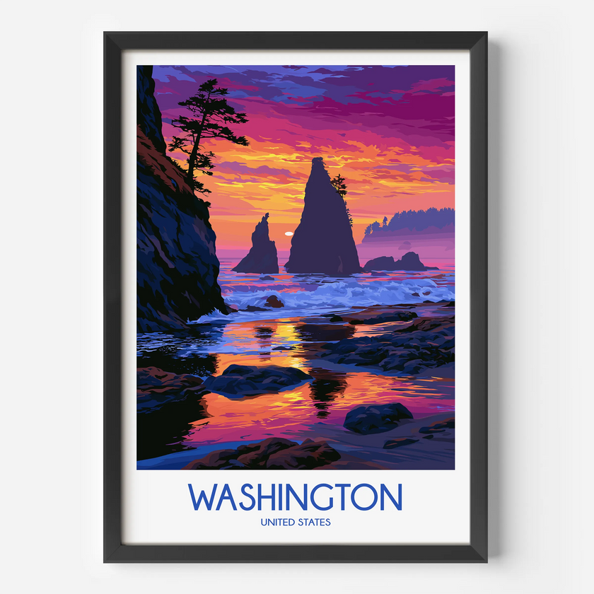Washington Souvenir Poster Print