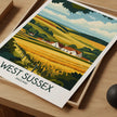 West Sussex Scenic Landscape Art