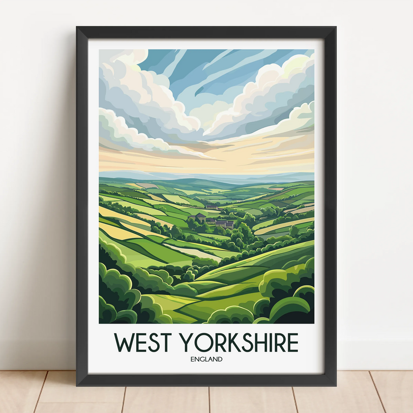 West Yorkshire Travel Memory Gift