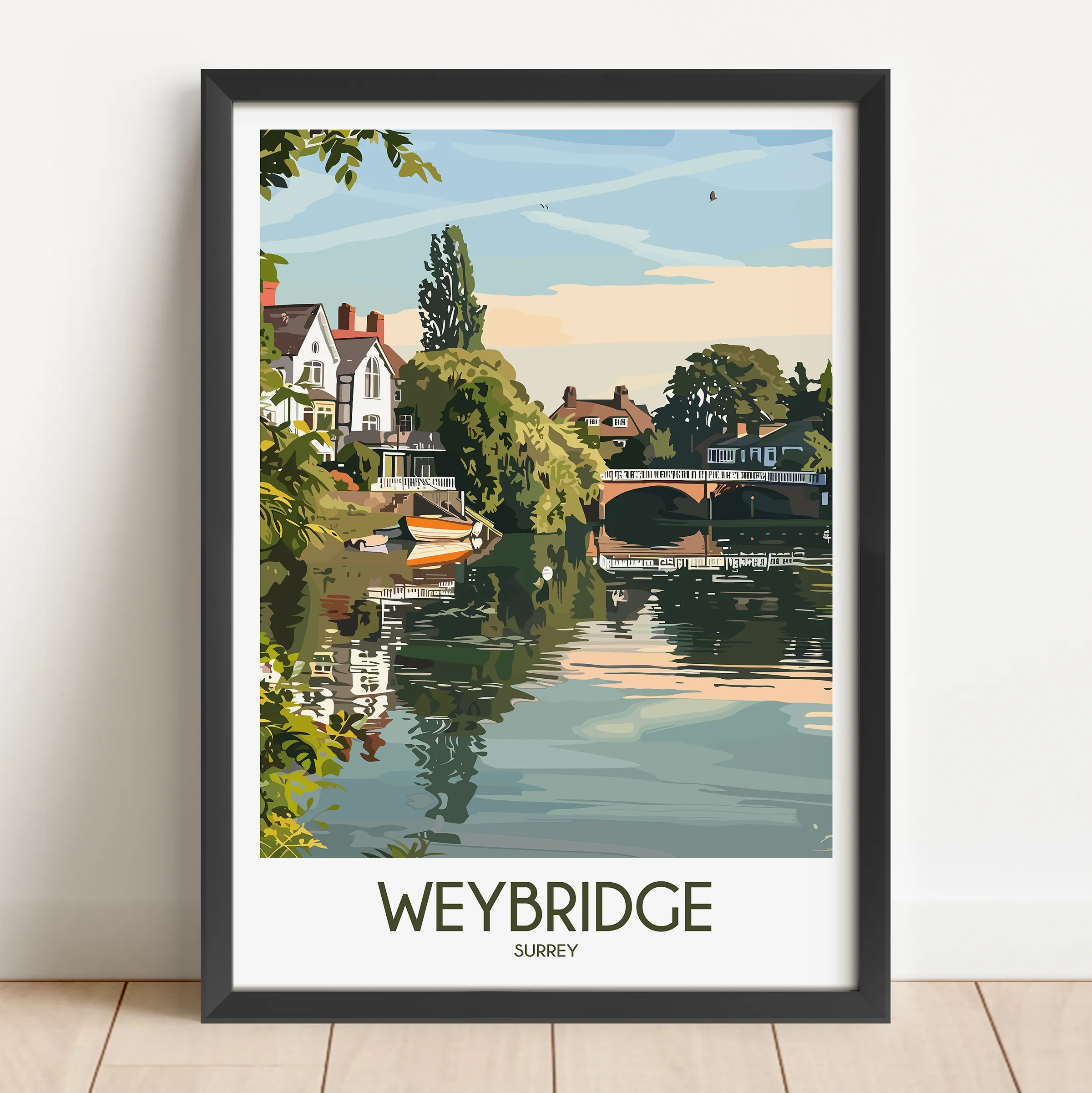 Weybridge Minimalist Wall Art