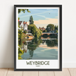 Weybridge Minimalist Wall Art