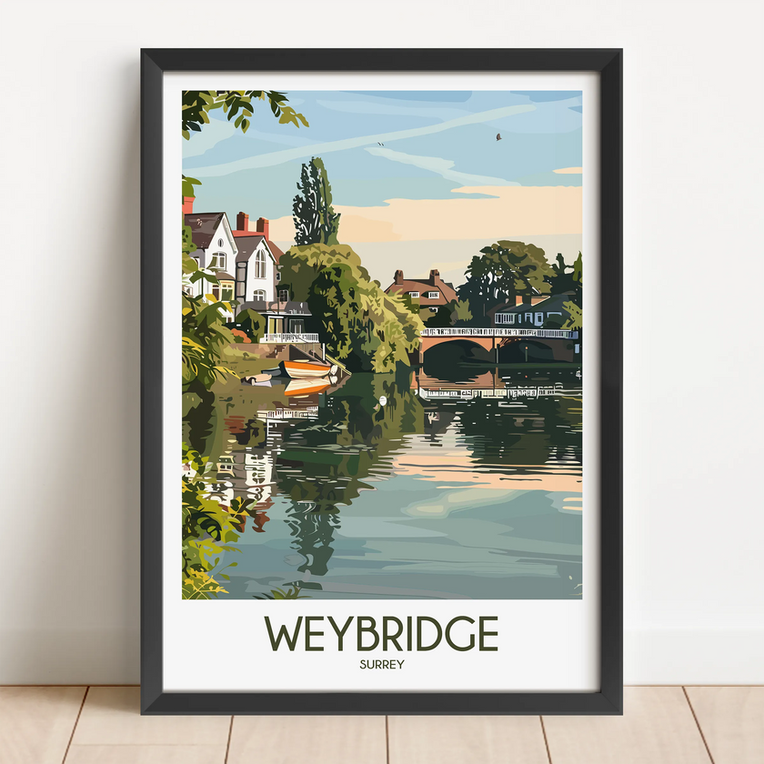 Weybridge Minimalist Wall Art