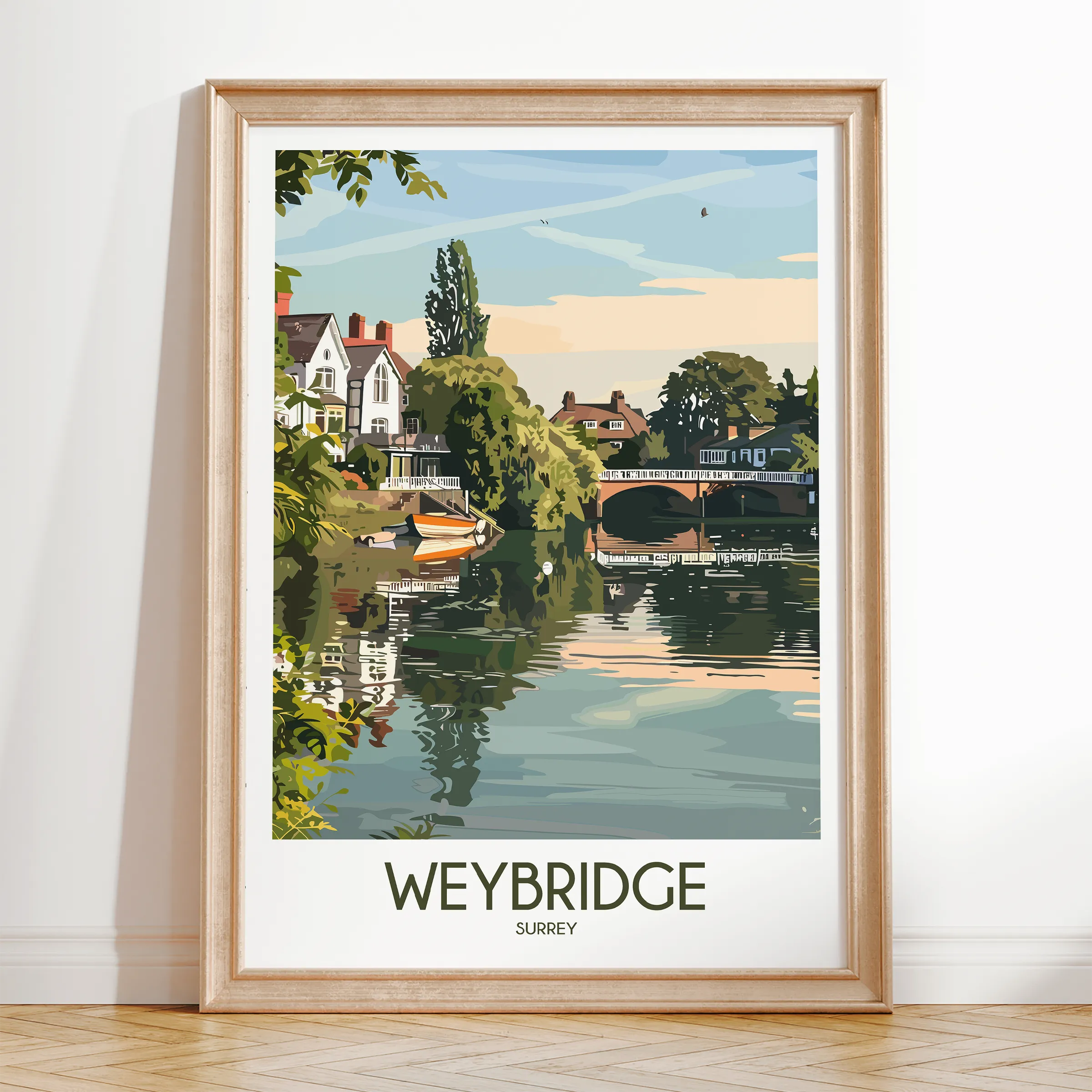 Weybridge Travel Memory Gift