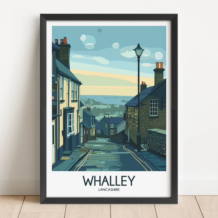 Whalley Souvenir Poster Print