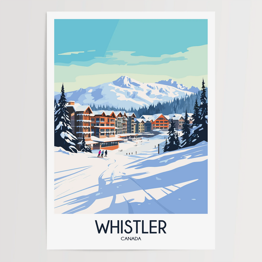 Whistler Destination Art Gift