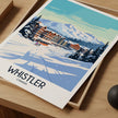 Whistler Retro Travel Illustration