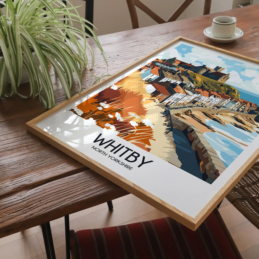 Whitby Destination Art Gift