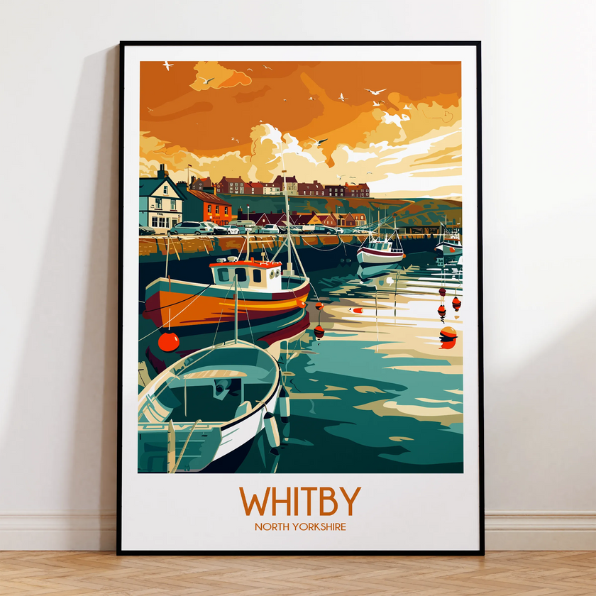 Whitby Destination Art Gift