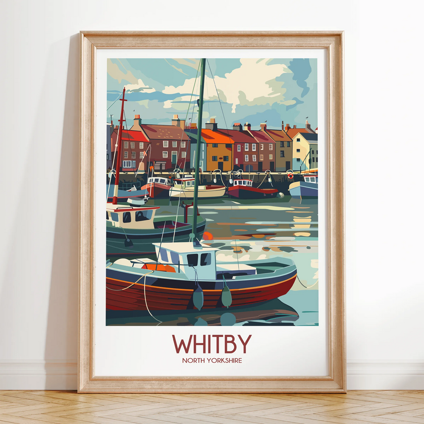 Whitby Souvenir Poster Print