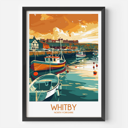 Whitby Souvenir Poster Print