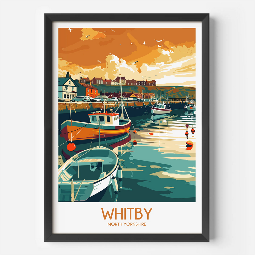 Whitby Souvenir Poster Print