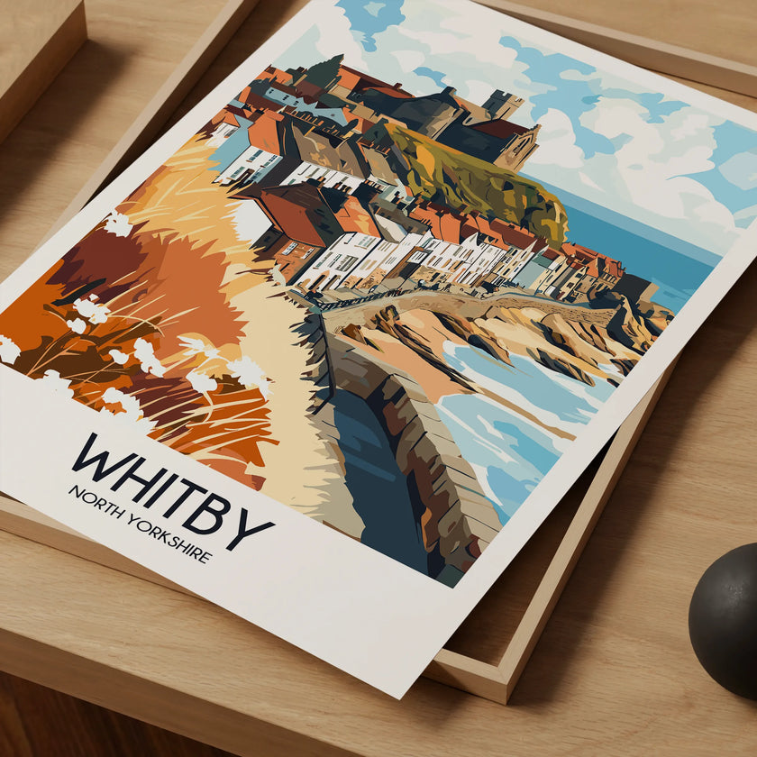 Whitby Vintage Style Print