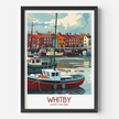 Whitby Vintage Style Print