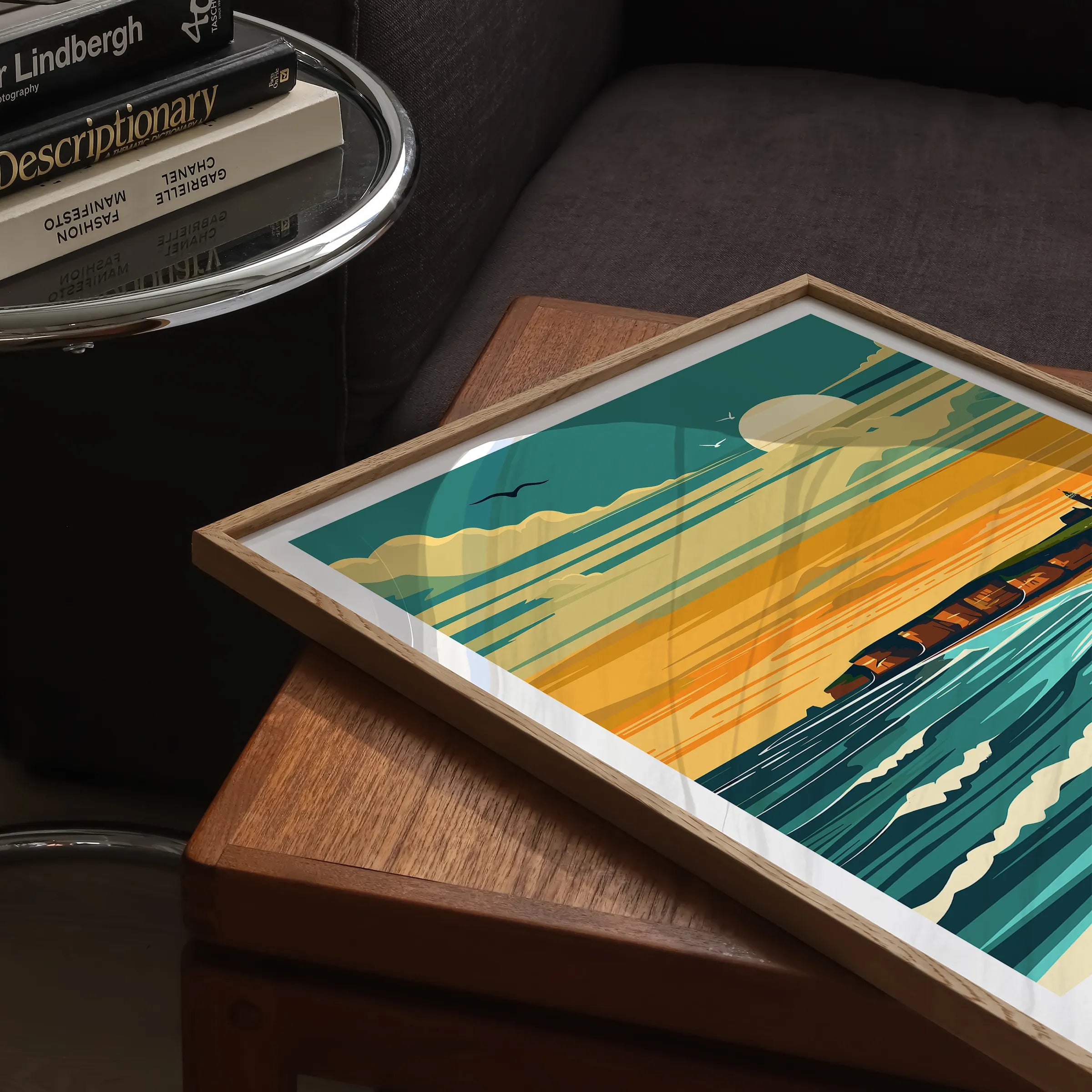 Whitley Bay Vintage Style Print