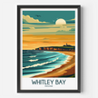 Whitley Bay Vintage Style Print