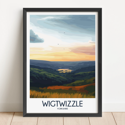 Wigtwizzle Retro Travel Illustration