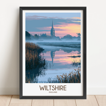 Wiltshire Destination Art Gift