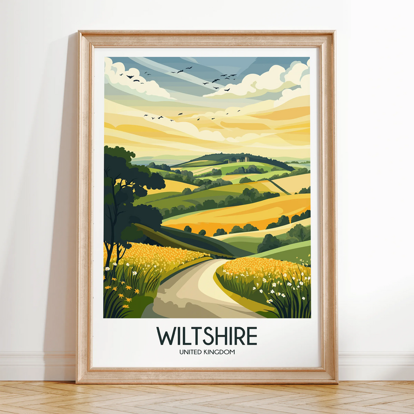 Wiltshire Minimalist Wall Art
