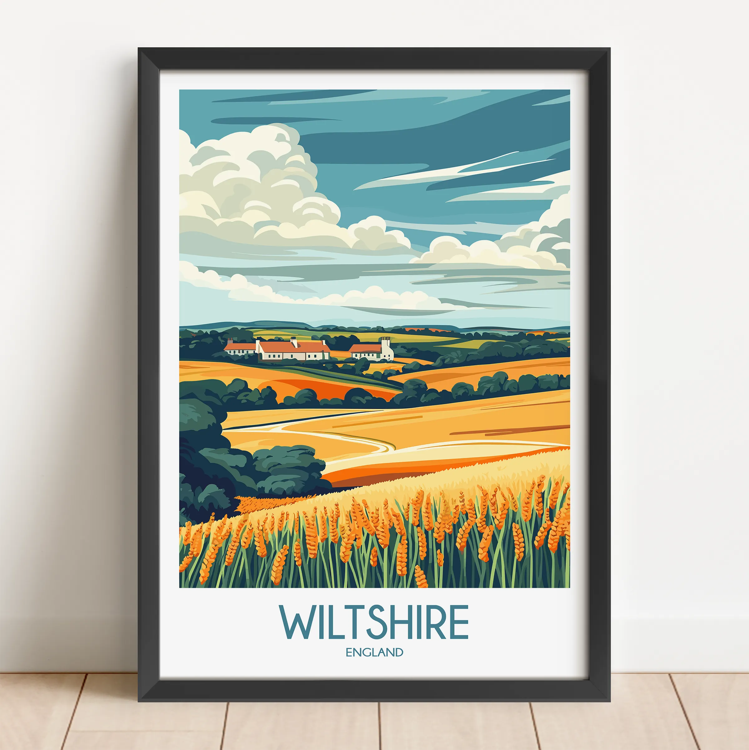 Wiltshire Scenic Landscape Art