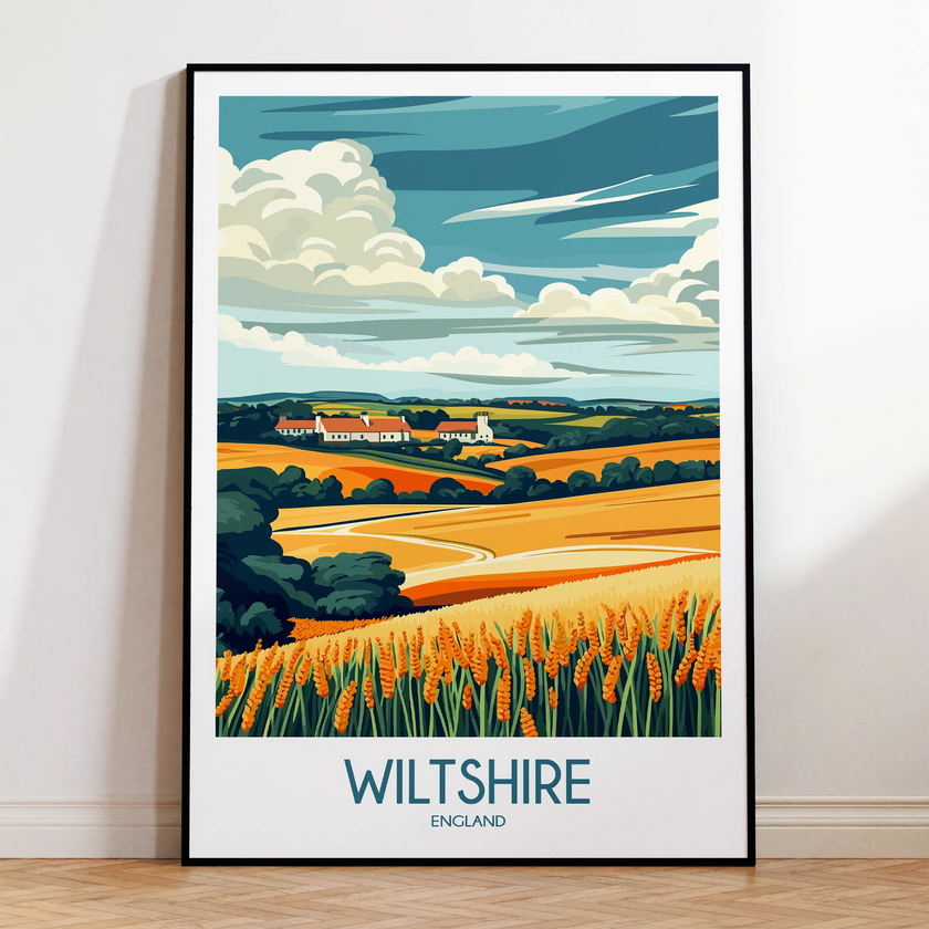 Wiltshire Travel Memory Gift